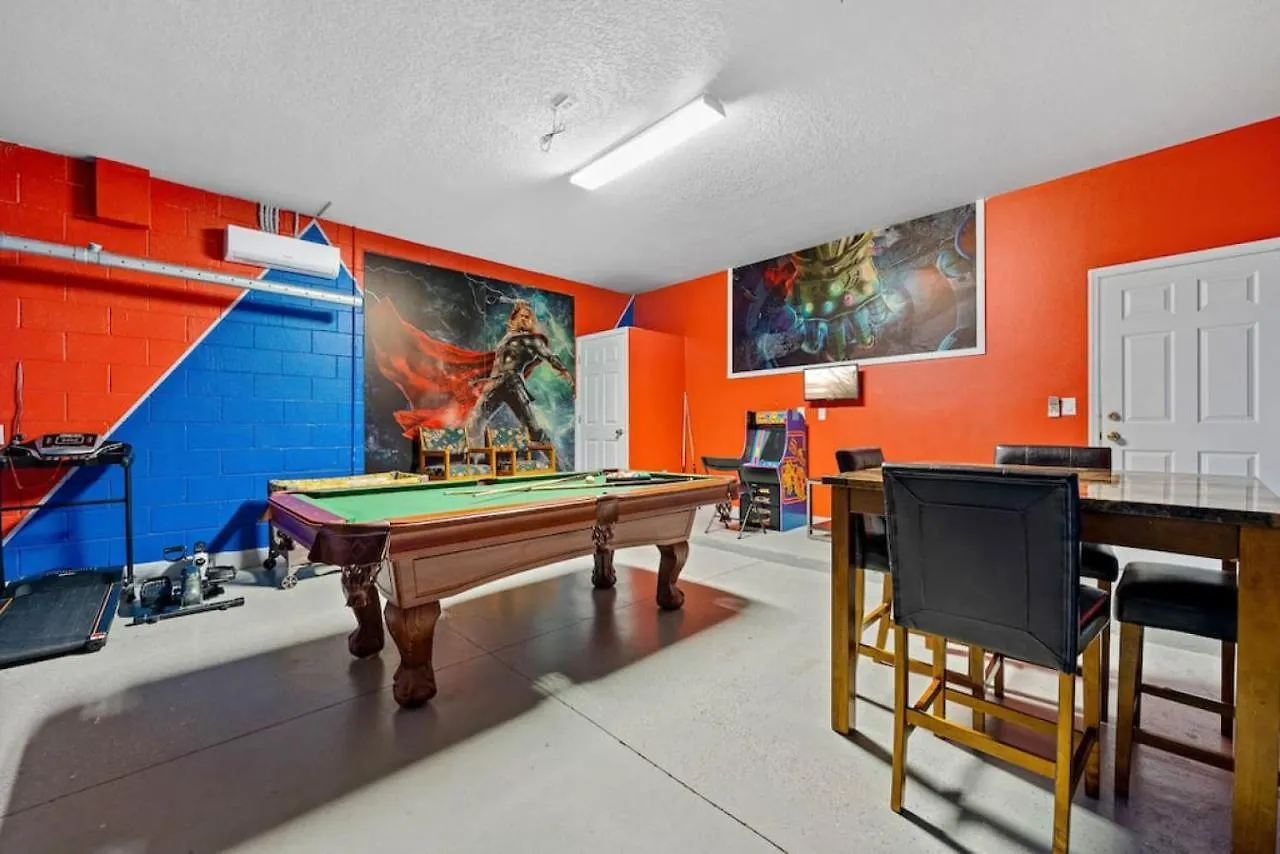 New - 6 Bed - Game Room - Pool - No Rear Neighbors Davenport 0*,  United States